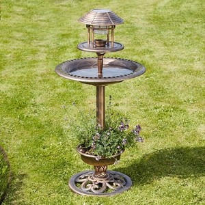 Happy Beaks Bird Hotel with Solar Light