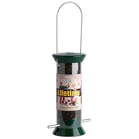 Droll Yankees Lifetime Niger Feeder - Green - 4 port