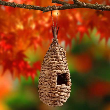 Natural Woven Roosting Pouch