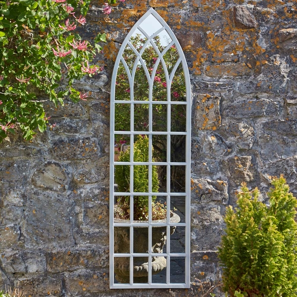 Tall Arched Gothic Mirror
