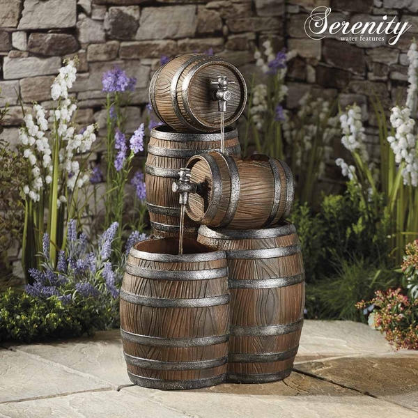 Serenity Six-Barrel Water Feature