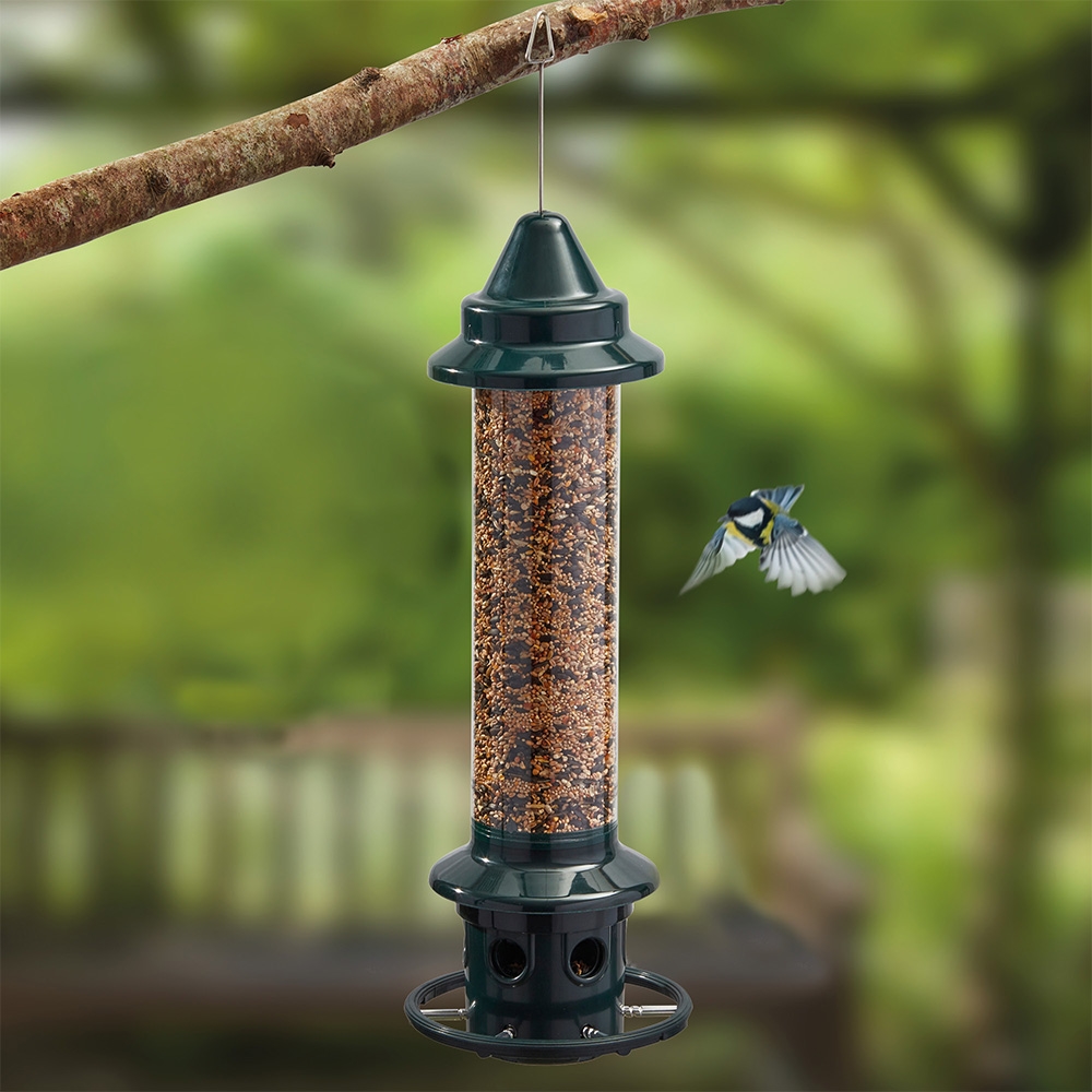 Squirrel Buster Plus Bird Feeder 3 Litres Happy Beaks